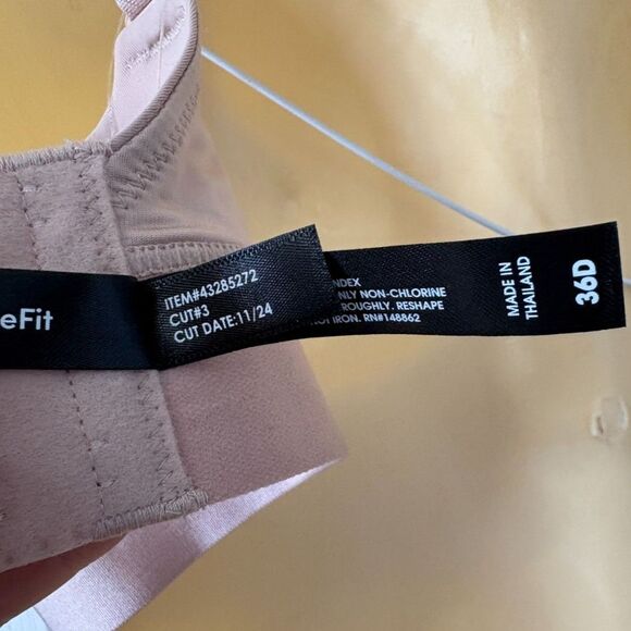 Torrid 36D Lightly Lined Smooth Flex Balconette Bra nude beige wired NWT - Picture 9 of 11